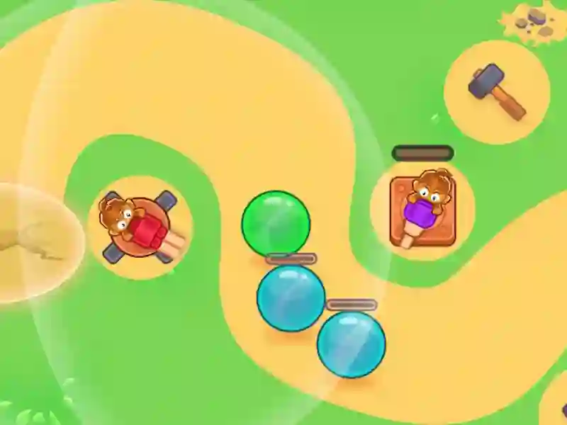 Gra Monkey Bubble Defense w Internecie