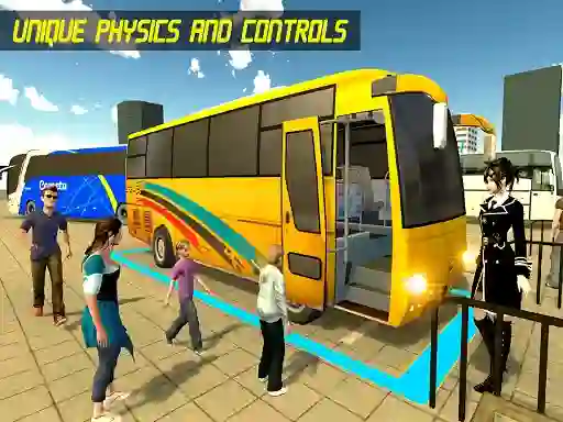 Gra Modern Bus Parking Advance Bus w Internecie