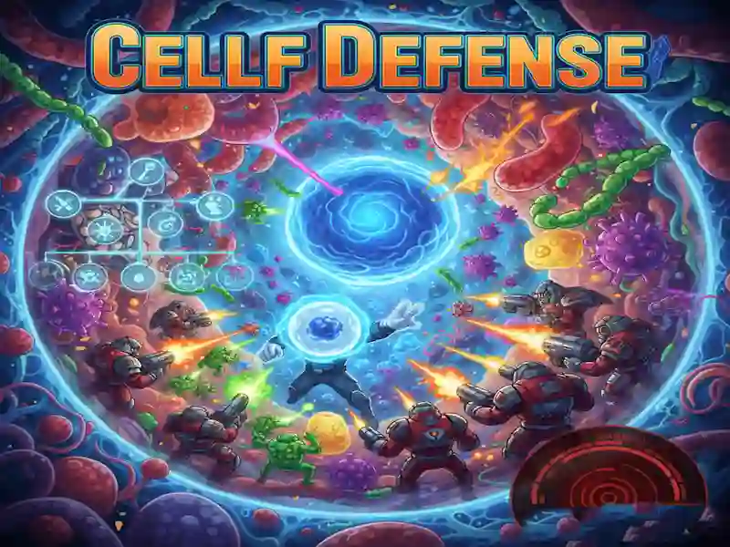 Gra Cellf Defense w Internecie