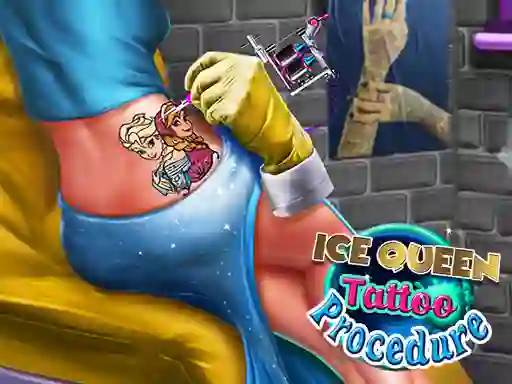 Gra Ice Queen Tattoo Procedure w Internecie