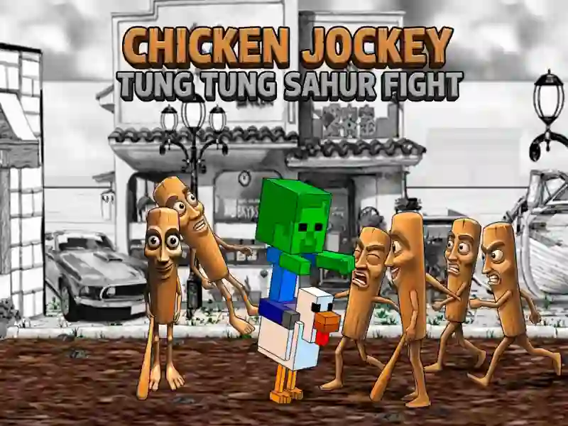 Gra Chicken Jockey Tung Tung Sahur Fight w Internecie