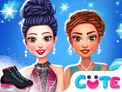 Gra Princess Winter Ice Skating Outfits w Internecie