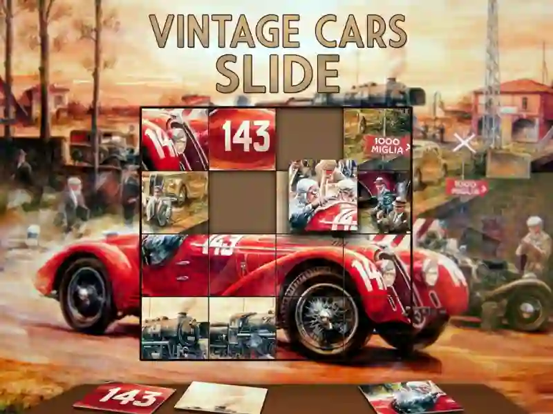 Gra Vintage Cars Slide w Internecie