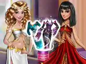 Gra Dolly Princess vs. Villain Dress Up w Internecie