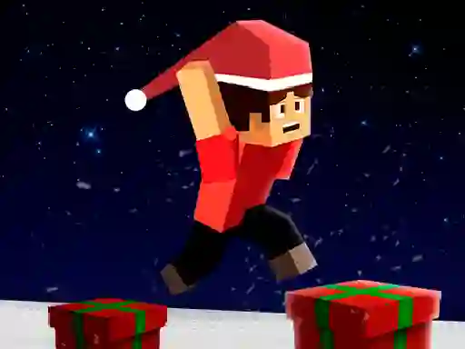 Gra Parkour Block Xmas Special w Internecie