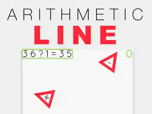 Gra Arithmetic line w Internecie