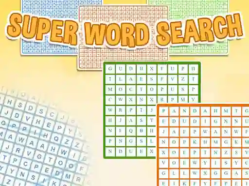 Gra Super Word Search w Internecie
