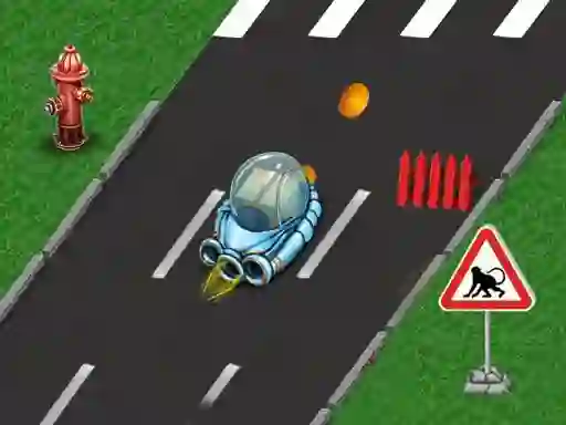 Gra Rocket Race Highway w Internecie