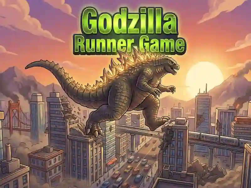 Gra Godzilla Runner Game w Internecie