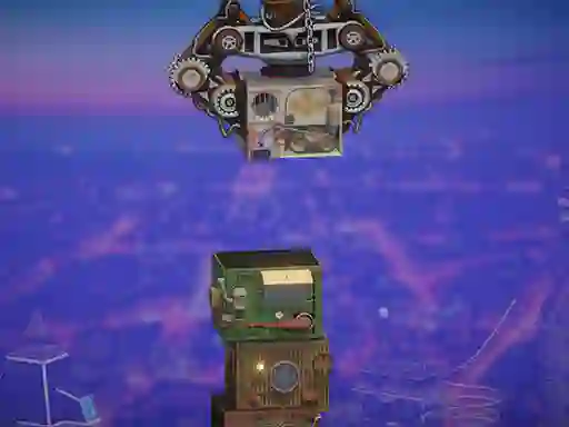 Gra Steampunk Tower Builder w Internecie