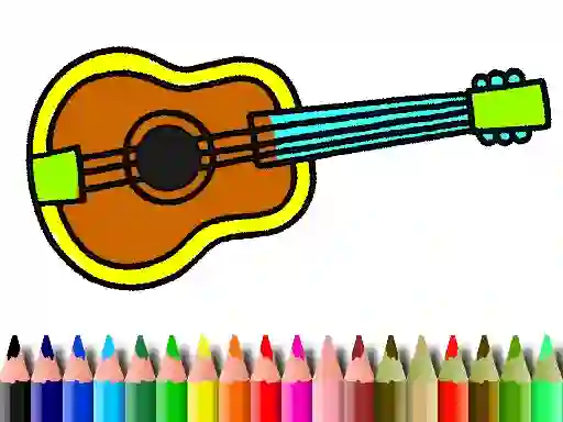 Gra Back To School: Music Instrument Coloring Book w Internecie