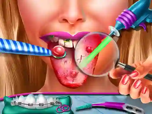 Gra Ellie Tongue Doctor w Internecie