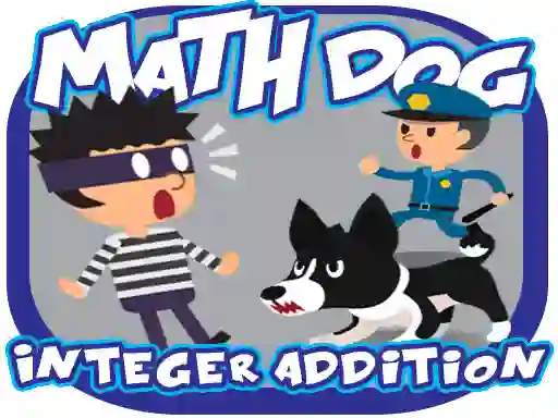 Gra Math Dog Integer Addition w Internecie