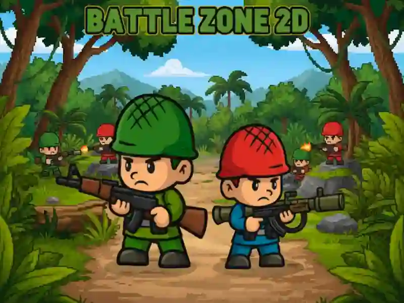 Gra Battle Zone 2D w Internecie