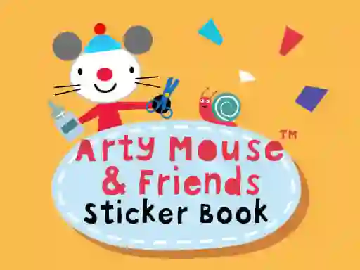 Gra Arty Mouse & Friends Sticker Book w Internecie