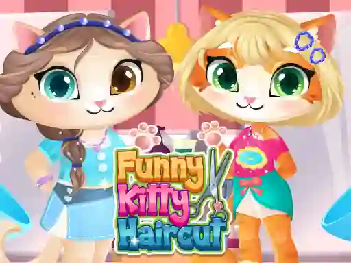 Gra Funny Kitty Haircut w Internecie