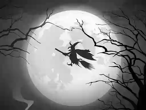 Gra The Night Of the Witches Jigsaw w Internecie