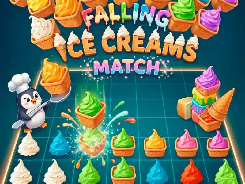 Gra Falling Ice Creams Match w Internecie