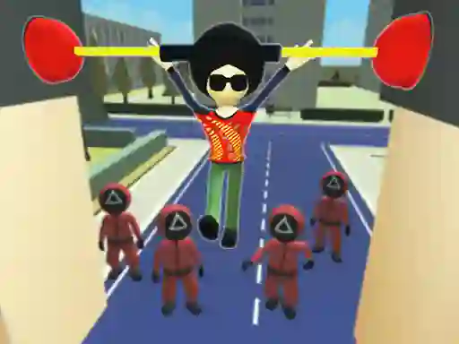Gra Squid Fall Guy w Internecie