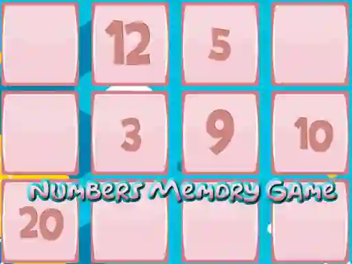 Gra Memory Game With Numbers w Internecie