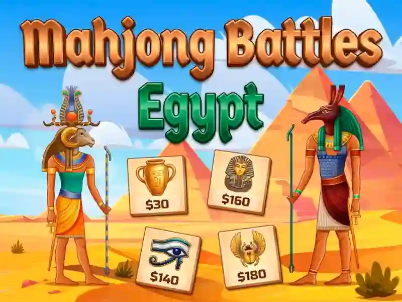 Gra Mahjong Battles Egypt w Internecie