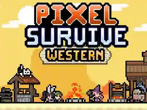 Gra Pixel Survive Western w Internecie