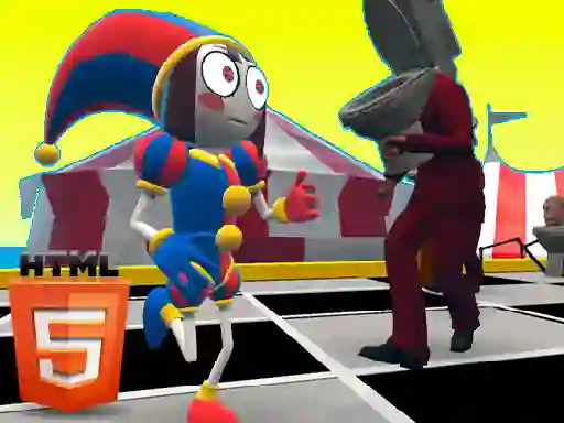 Gra Merge Digital Circus vs Toilet w Internecie