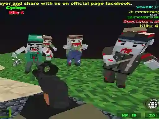 Gra Blocky Combat SWAT Zombie Survival w Internecie
