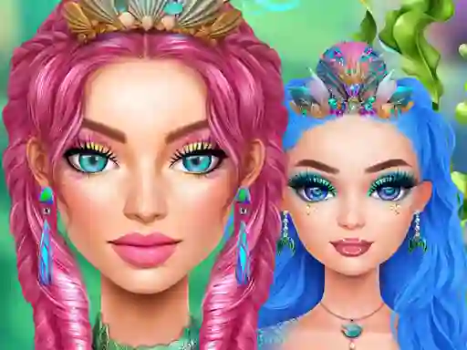 Gra Mermaidcore Makeup w Internecie