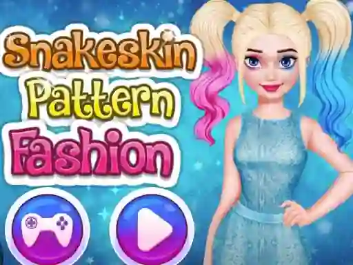 Gra Snakeskin Pattern Fashion w Internecie