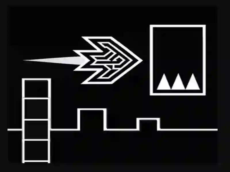 Gra Geometry Flap w Internecie