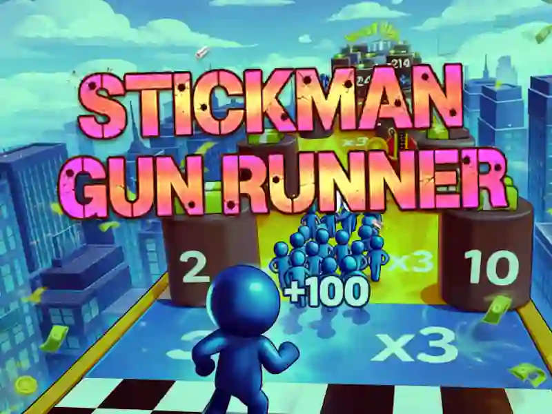 Gra Stickman Gun Runner w Internecie