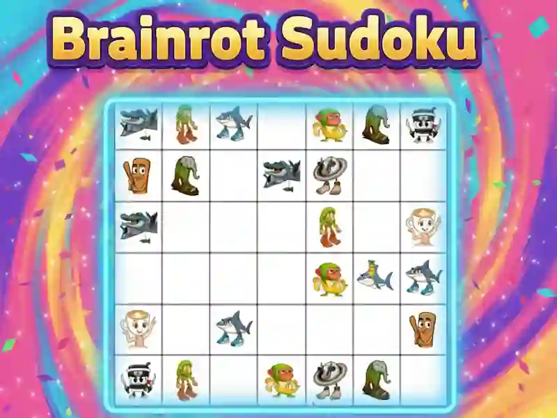 Gra Brainrot Sudoku w Internecie