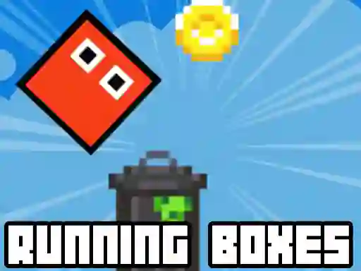 Gra Retro Running Boxes w Internecie