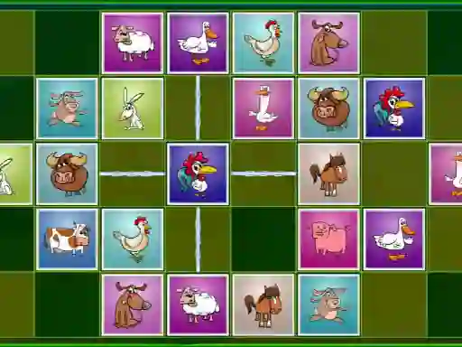 Gra Farm animals matching puzzles w Internecie