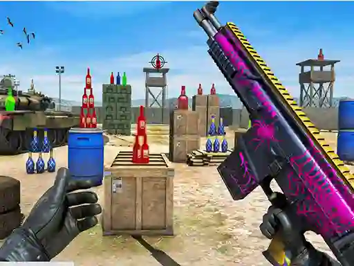 Gra Bottle Shooter w Internecie
