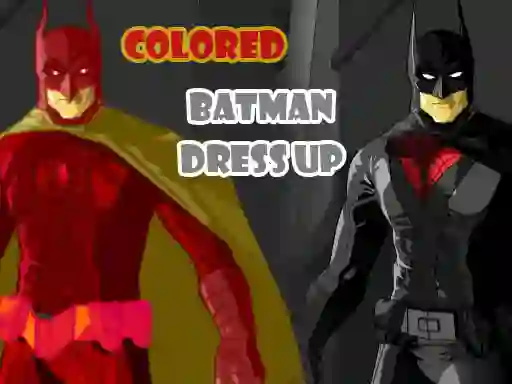 Gra Colored Batman Dress Up w Internecie
