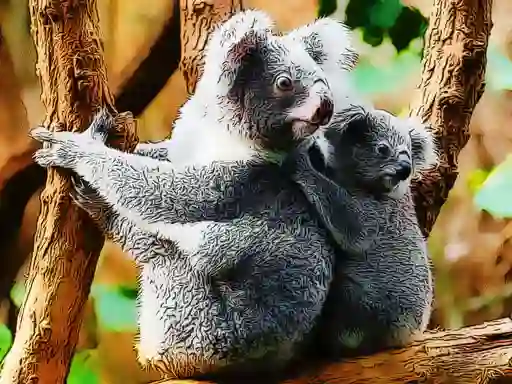 Gra Cute Baby Koala Bear w Internecie