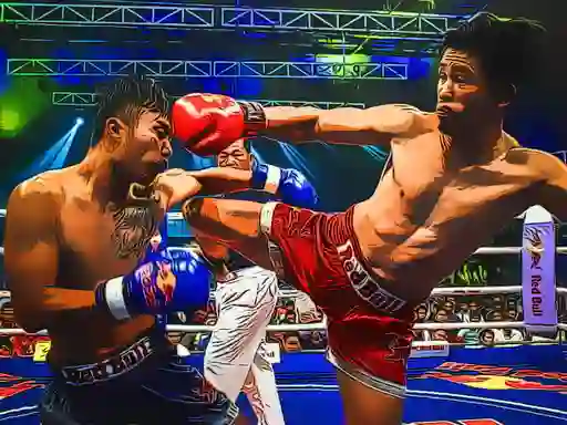 Gra MuayThai Fighters Jigsaw w Internecie