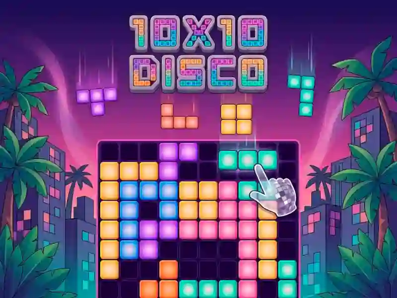 Gra 10x10 Disco w Internecie