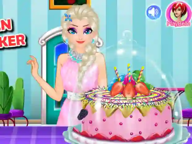 Gra Ice queen royal baker w Internecie