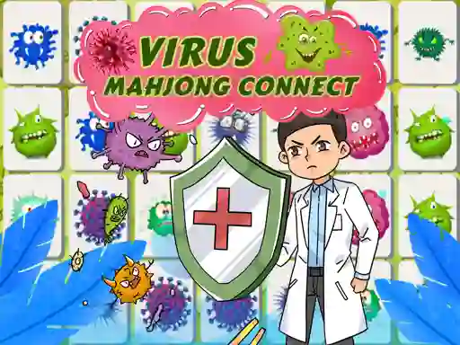 Gra Virus Mahjong Connection w Internecie