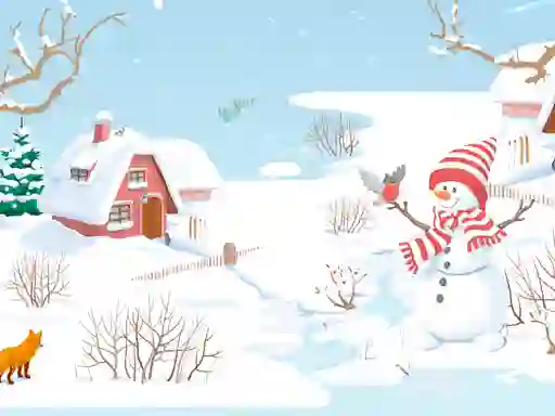 Gra Snowman Slide w Internecie