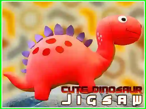 Gra Cute Dinosaur Jigsaw w Internecie