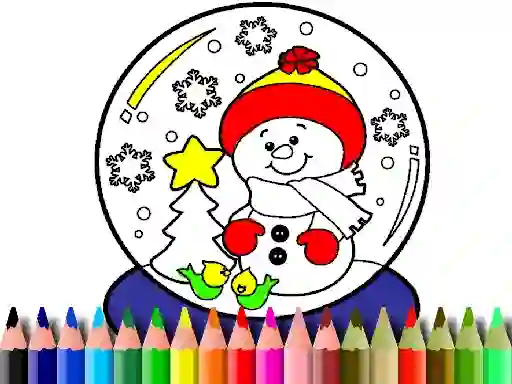 Gra Back To School: Christmas Coloring Book w Internecie