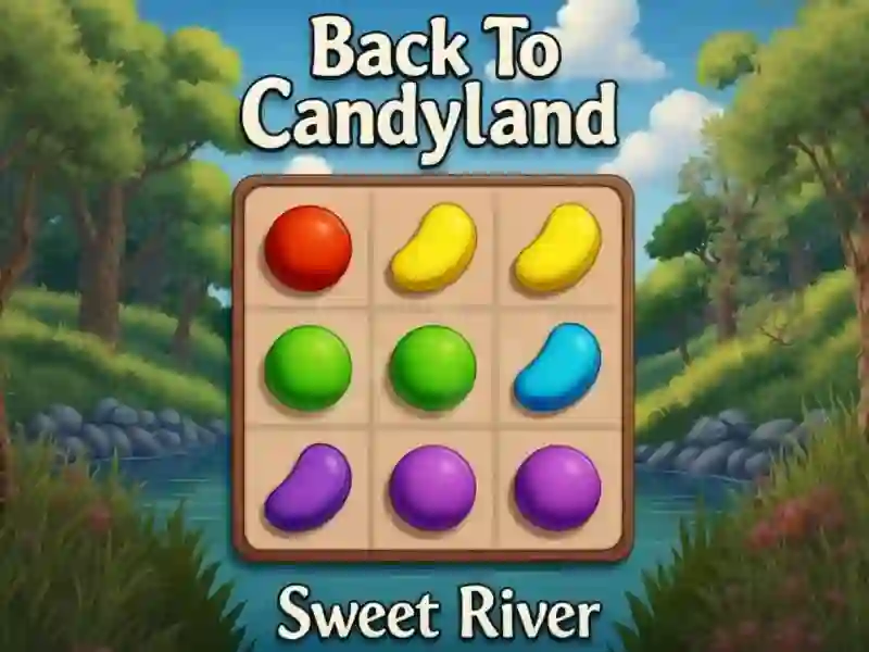 Gra Back To Candyland sweet river w Internecie