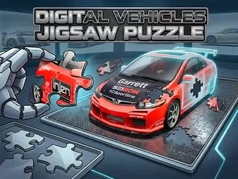 Gra Digital Vehicles Jigsaw Puzzle w Internecie