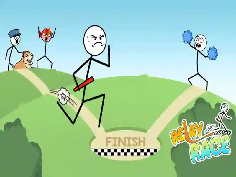Gra Relay Race w Internecie