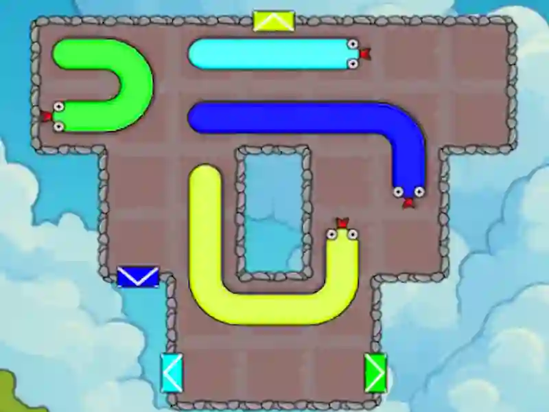 Gra Slither Escape w Internecie