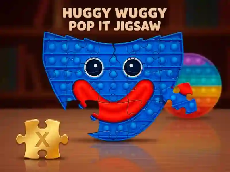 Gra Huggy Wuggy Pop It Jigsaw w Internecie